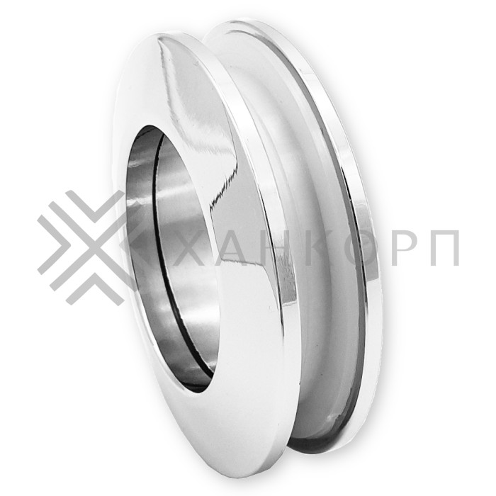 Ручка купе FDR-11, нержавейка/полированный