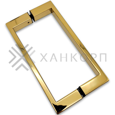 Ручка скоба FDR-76, 20х10х200 мм, нержавейка/золото