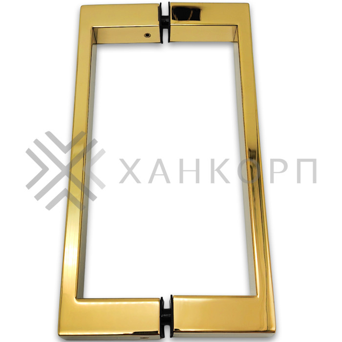 Ручка скоба FDR-76, 20х10х200 мм, нержавейка/золото