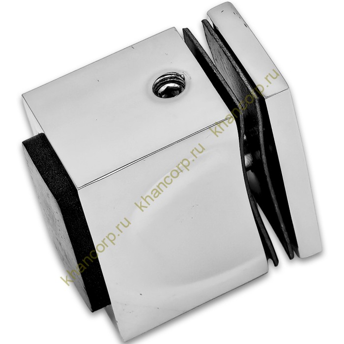 Ручка кноб FDR-67 с резиновым торцом (односторонняя), алюминий/хром