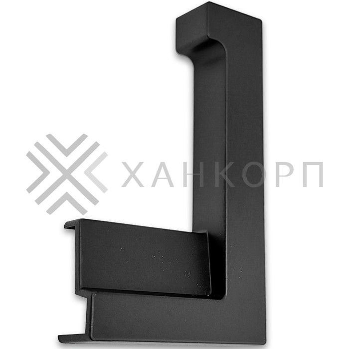 Заглушка FDPA-431R ПРАВАЯ угловая для порога FDPA-43.15, ПВХ/черный