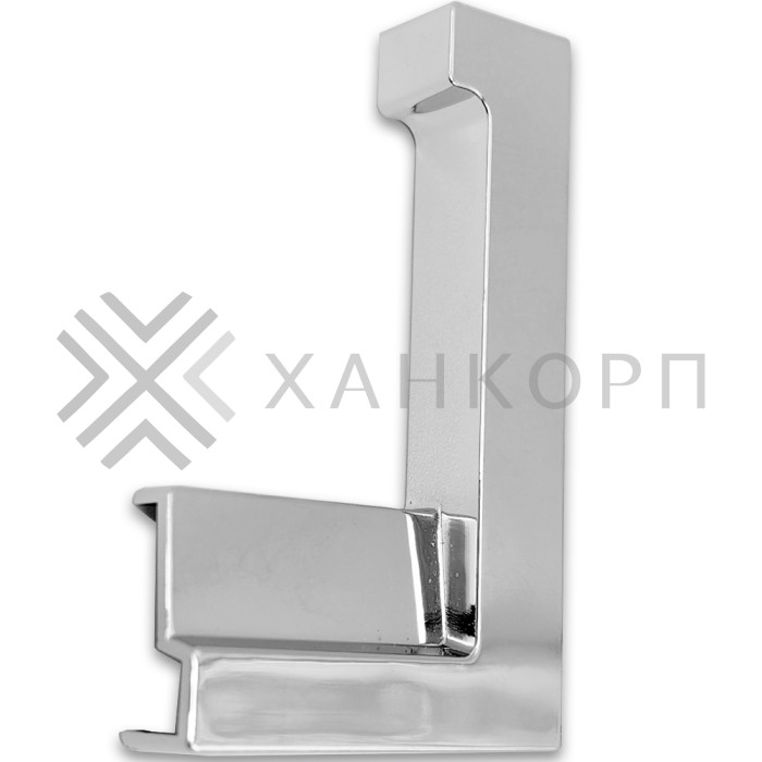 Заглушка FDPA-431R ПРАВАЯ угловая для порога FDPA-43.15, ПВХ/хром