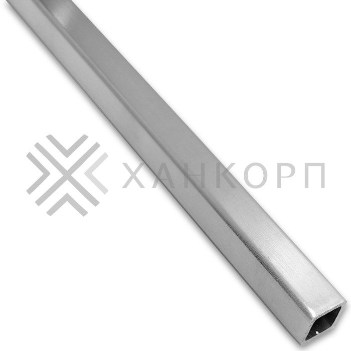 Труба FDT-551, 15х15х1.5 мм 1 м, нержавейка/матовый