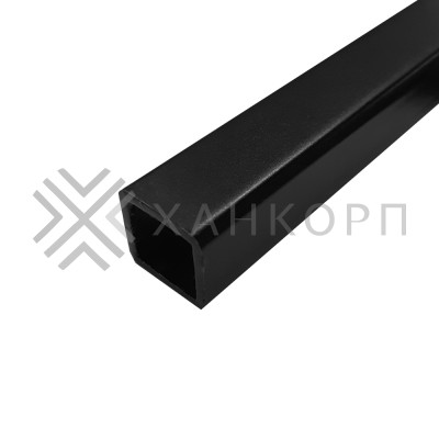 Труба FDT-553, 15х15х1.5 мм 3 м, нержавейка/черный
