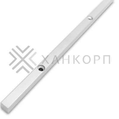 Профиль FDPA-59.22 для крепления уплотнителя к стене, 2.2 м, алюминий/полированный