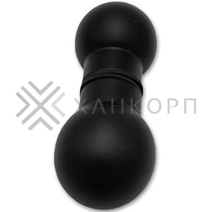 Ручка кноб FDR-47, нержавейка/черный