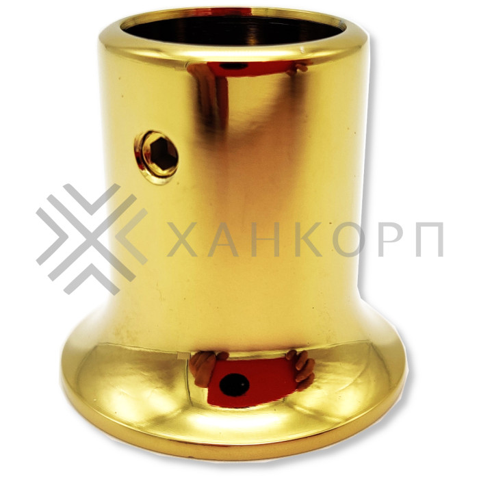 Крепление FDC-10 трубы 19 к стене, нержавейка/золото