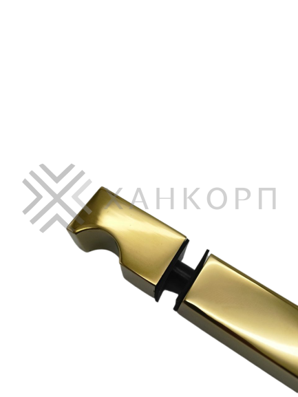 Ручка скоба FDR-85, 19х19х450х1.0 мм, нержавейка/золото