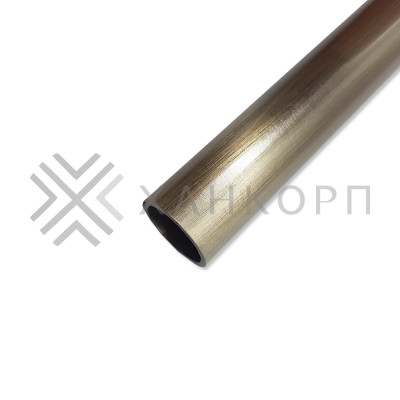 Труба FDT-151, 19х1,5 мм 1 м для душевой, нержавейка/бронза