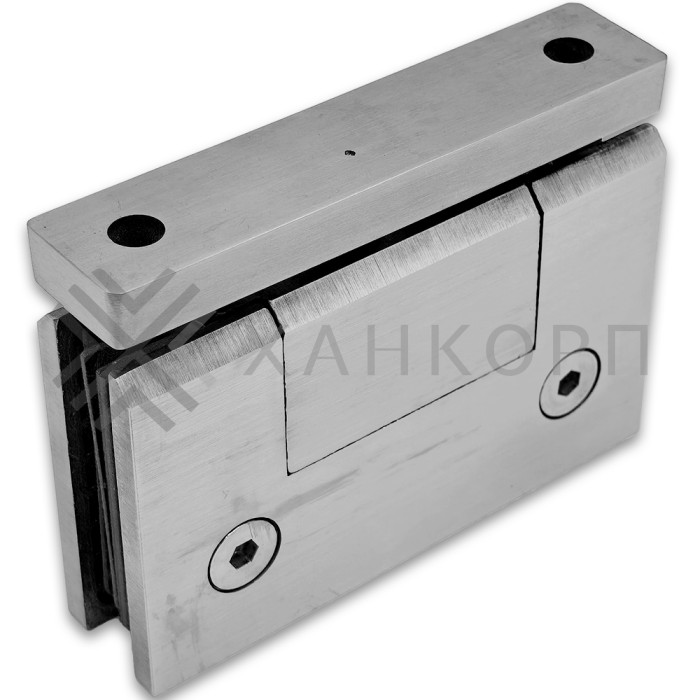 Петля Альфа α FDP-17 поворотная 360°, нержавейка/матовый