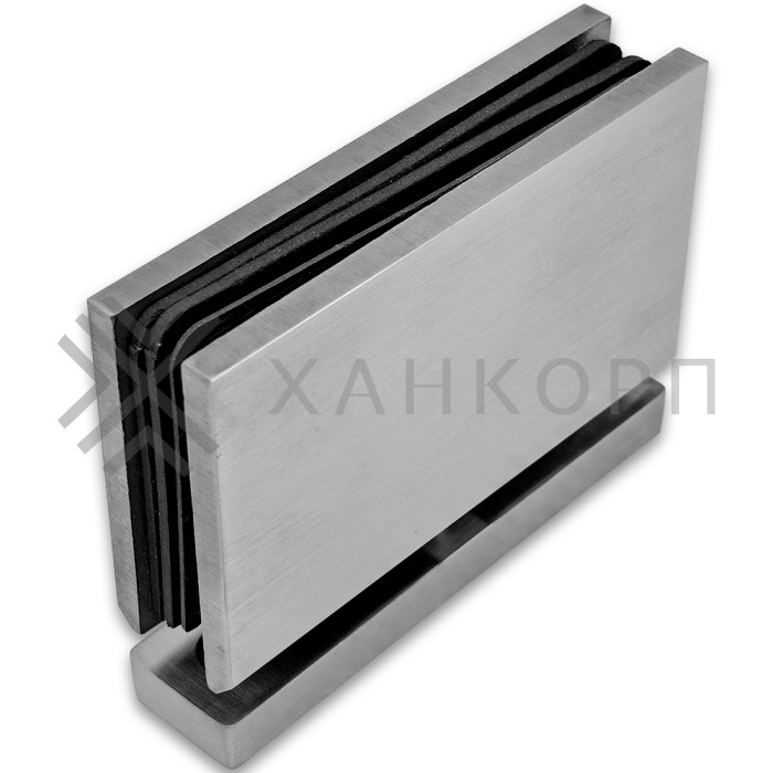 Петля Альфа α FDP-17 поворотная 360°, нержавейка/матовый