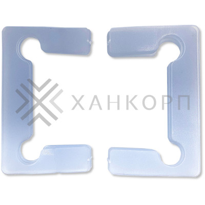 Комплект прокладок ПВХ FDA-84 для петель душевых кабин, 10 шт