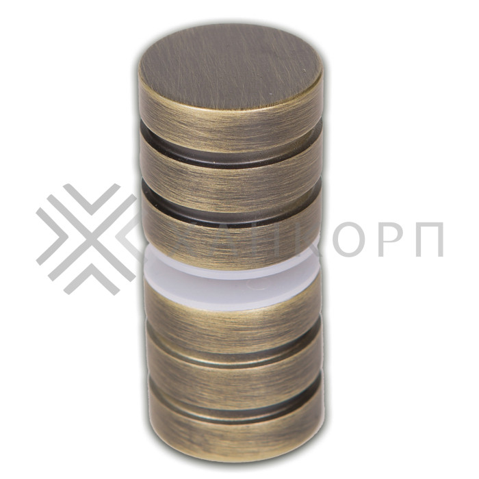 Ручка кноб FDR-43, нержавейка/бронза