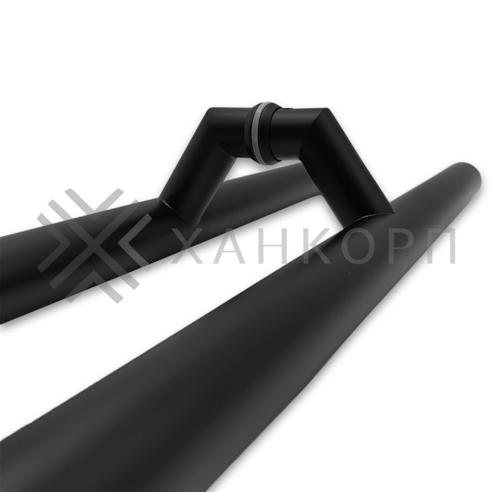 Ручка FKR-205 для стеклянных дверей 32х1020х1500 мм, нержавейка/черный