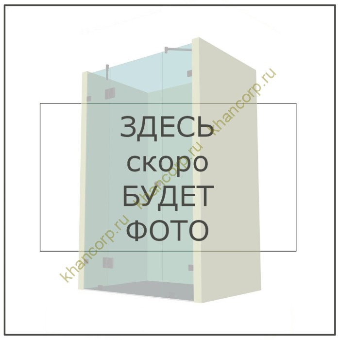 Коннектор Пегас FDK-112 пол-стена-стекло с крышкой, латунь/оружейная сталь