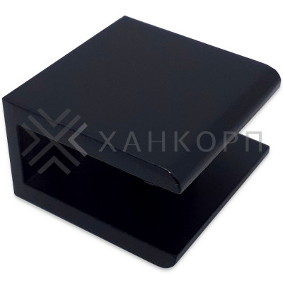 Полкодержатель FDA-20 для стекла 8-10 мм, цинк/черный