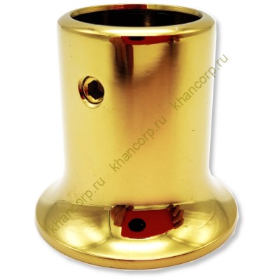 Крепление FDC-10.1 трубы 19 к стене, латунь/золото