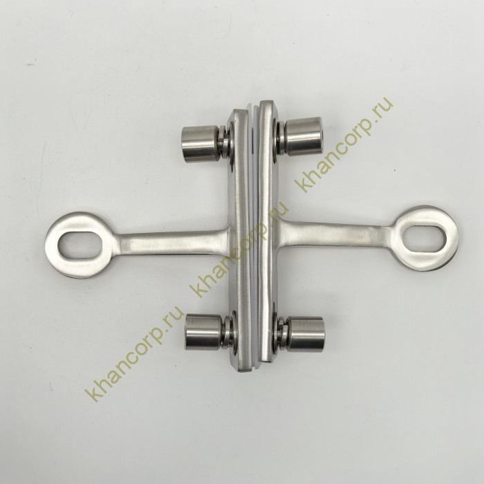 Спайдер FNS-007 на ребро жесткости двусторонний 2 точки, нержавейка/матовый