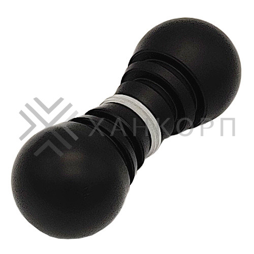 Ручка кноб FDR-49, нержавейка/черный