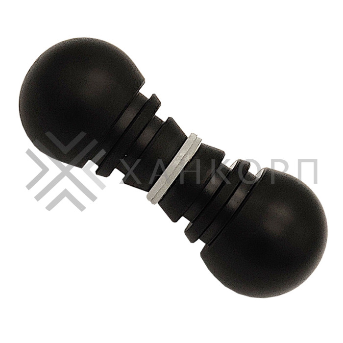 Ручка кноб FDR-49, нержавейка/черный