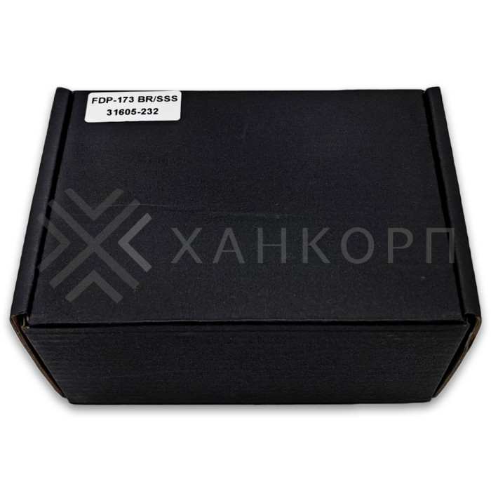 Петля Майя FDP-173 стекло-стекло 135˚-180˚, латунь/матовый