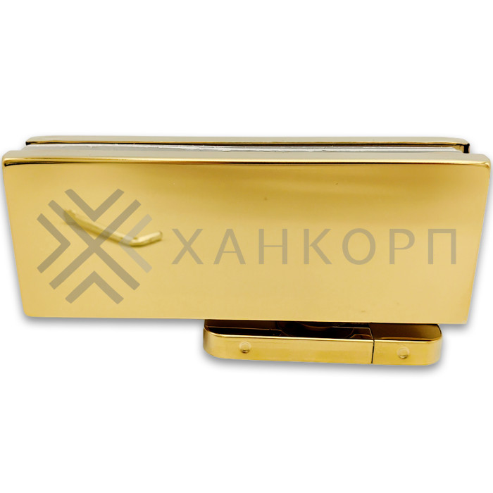 Петля с доводчиком FKD-04 нагрузка от 60 до 85 кг, нержавейка/золото