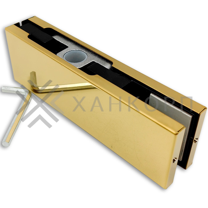 Фитинг верхний, FKF-21 нержавейка/золото