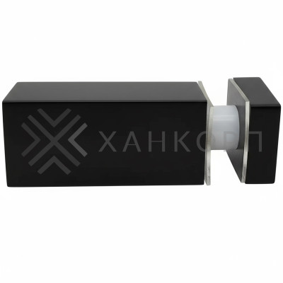 Крепление FDC-54 трубы 15х15 к стеклу, нержавейка/черный