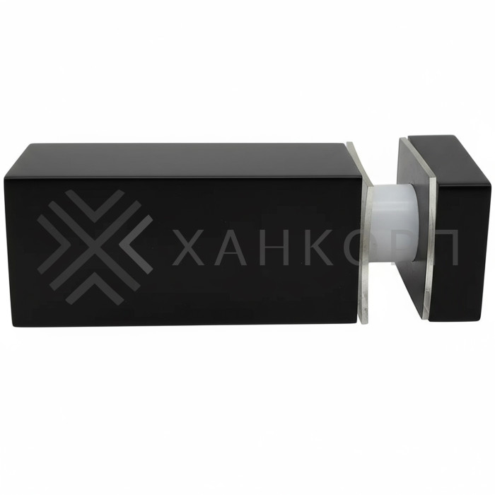 Крепление FDC-54 трубы 15х15 к стеклу, нержавейка/черный