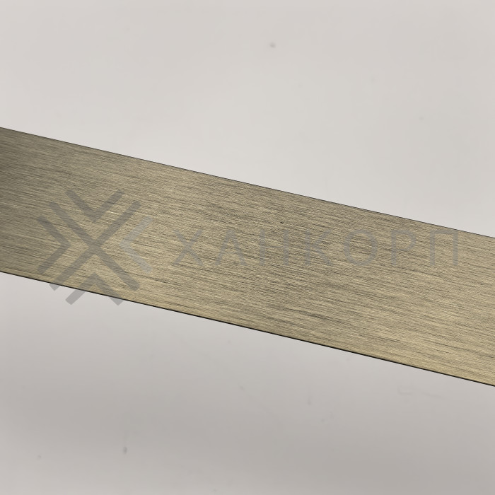 Крышка FKP-442.3 для профиля зажимного FKP-443, длина 3 м, алюминий/бронза