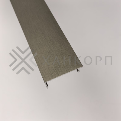 Крышка FKP-442.3 для профиля зажимного FKP-443, длина 3 м, алюминий/бронза