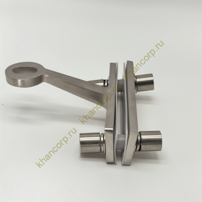 Спайдер FNS-010 на ребро жесткости односторонний 1 точка, нержавейка/матовый