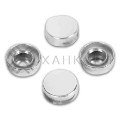 Держатель для зеркал FSZ-16 толщиной 4-8 мм Ø 16 мм (комплект 4 шт.), нержавейка/полированный