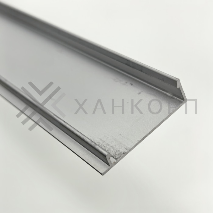 Крышка FKP-442.6 для зажимного профиля FKP-443, длина 6 м, алюминий/анодированный