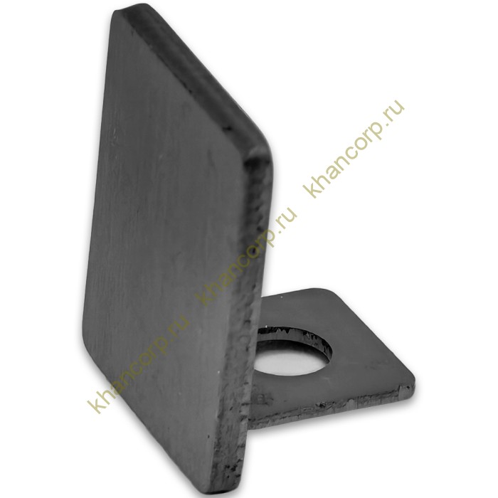 Заглушка торцевая FDPA-601 для опорного профиля 19х15х2, нержавейка/оружейная сталь