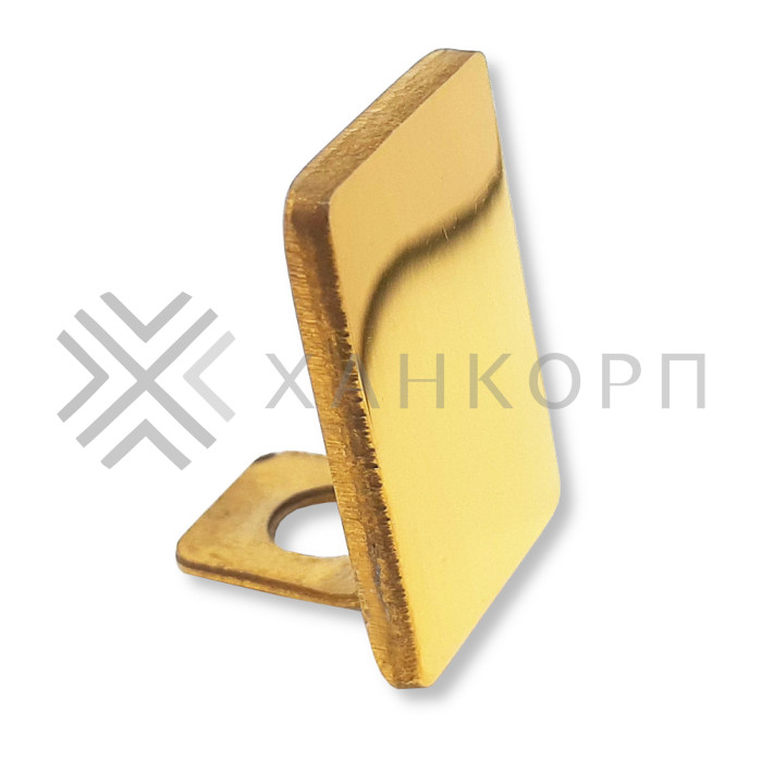 Торцевая заглушка FDPA-501 для п-образного профиля, нержавейка/золото