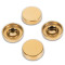 Держатель для зеркал FSZ-20 толщиной 4-8 мм Ø 20 мм (комплект 4 шт.), нержавейка/золото