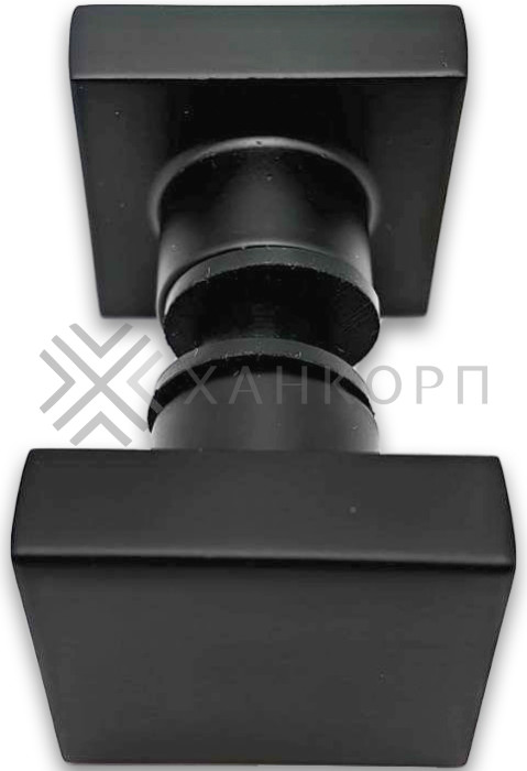 Ручка кноб FDR-30 квадратная, нержавейка/черный