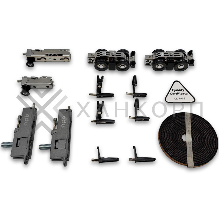 Механизм FDS-19.3L центральной двери для 3-х дверной раздвижной системы FDS-19, левое открывание