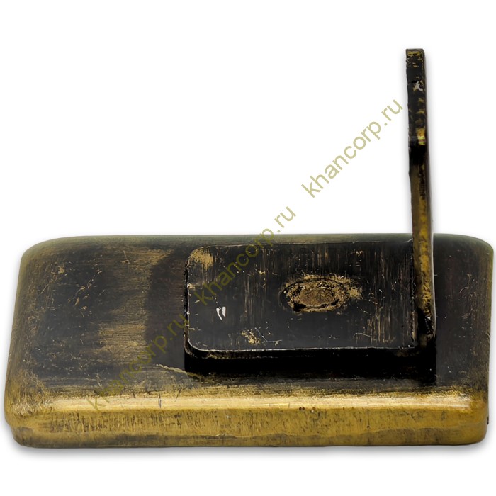 Заглушка торцевая FDPA-601 для опорного профиля 19х15х2, нержавейка/брашированное золото