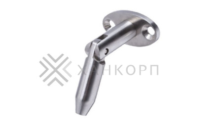 Крепление тяги (ванта) FN-90 к стене М10, рутель, нержавейка/матовый