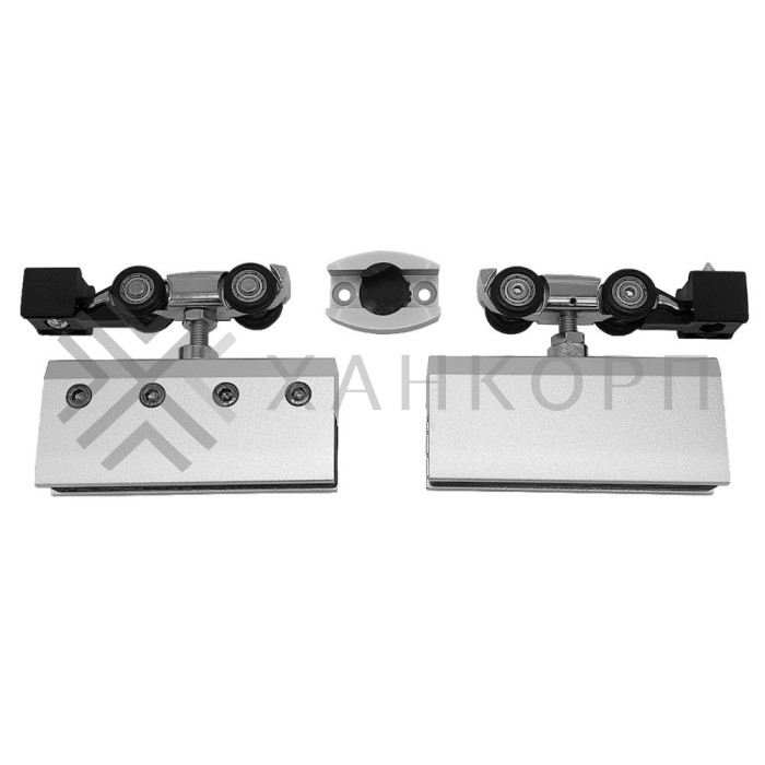 Раздвижная система Венера FDS-15 для стеклянных дверей, алюминий/анодированный