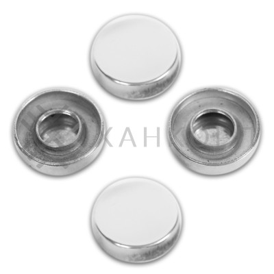 Держатель для зеркал FSZ-20 толщиной 4-8 мм Ø 20 мм (комплект 4 шт.), нержавейка/полированный