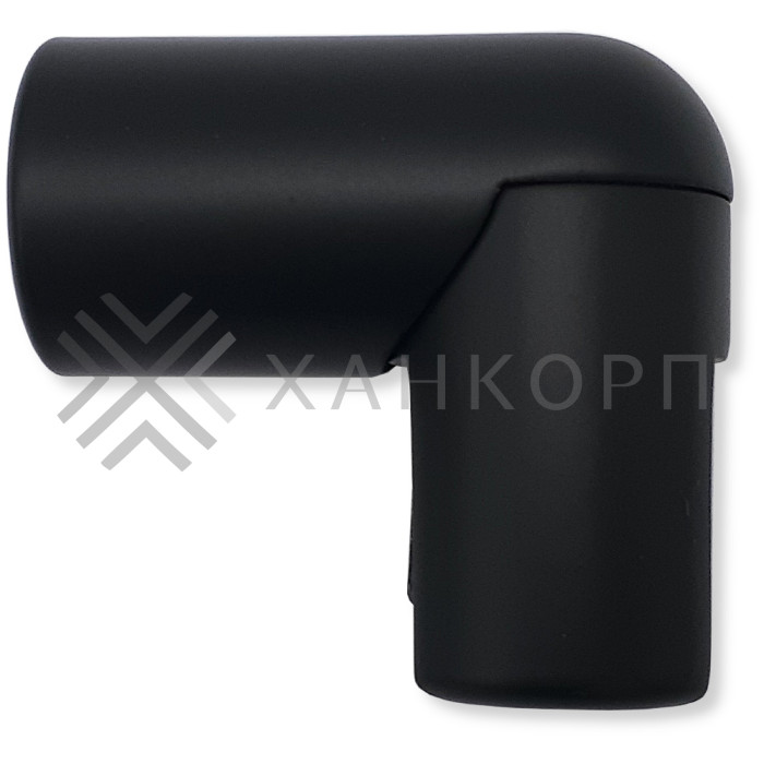 Держатель стекла FDC-22 трубы 19 торцевой 90°, латунь/черный