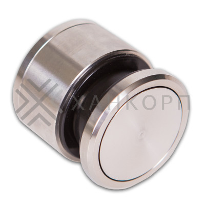 Точечное крепление FKK-27 с крышкой 19-26 мм без зенковки Ø35 мм рег.для стекла 10 мм, нержавейка/матовый