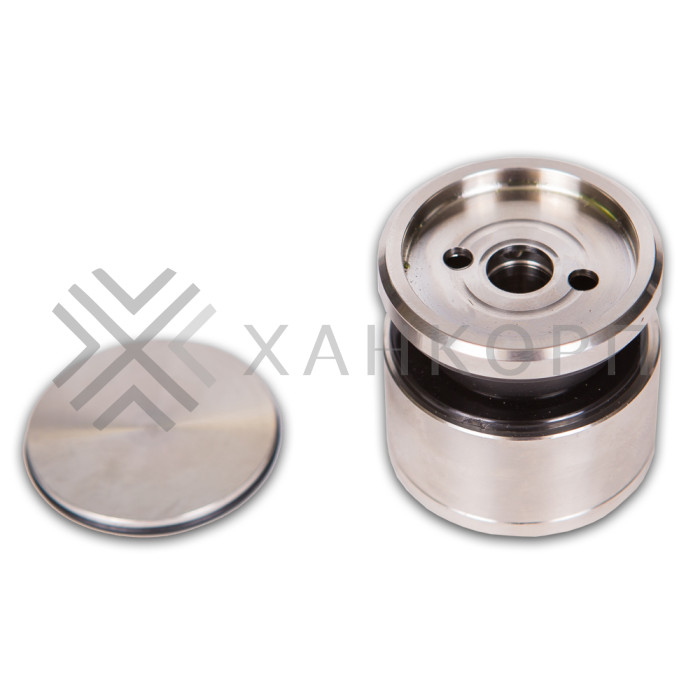 Точечное крепление FKK-27 с крышкой 19-26 мм без зенковки Ø35 мм рег.для стекла 10 мм, нержавейка/матовый