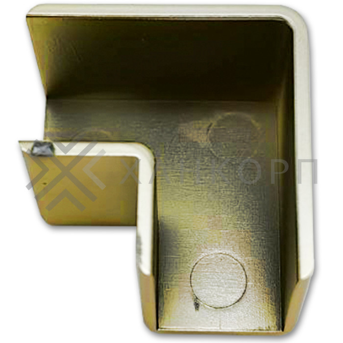 Уголок FDPA-513 стыковочный 19х13х2 мм для опорного профиля, пластик/золото