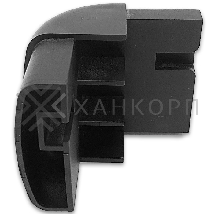 Угловое соединение 90° FDS-3.2 для раздвижной системы FDS-3, ПВХ/черный