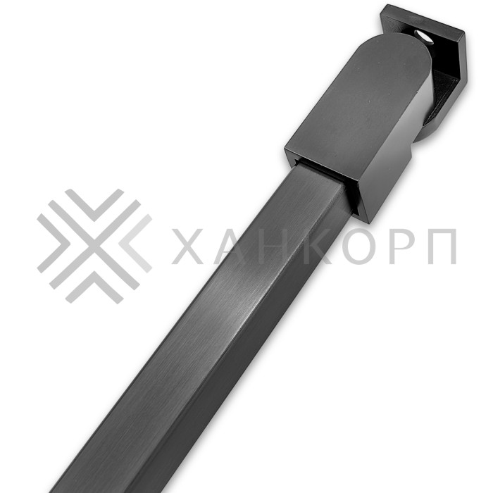 Крепление FDC-51 трубы 15х15 к стене 0°-180°, нержавейка/оружейная сталь