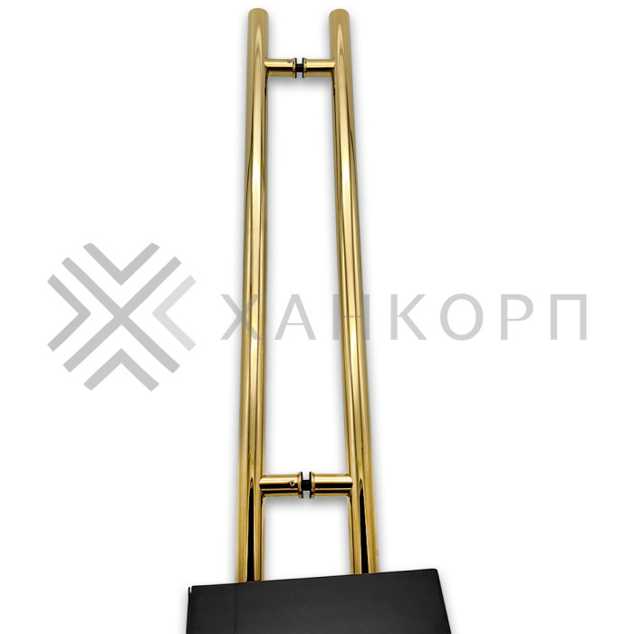 Ручка FKR-201 для стеклянных дверей 32x600х800 мм, нержавейка/золото